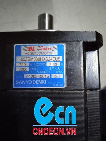 Bộ Servo Motor SANYO DENKI 65ZBM030HXS24EUS